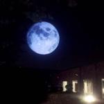 Large Inflatable Moon Balloon For Decoration Giant Advertising Inflatable Moon