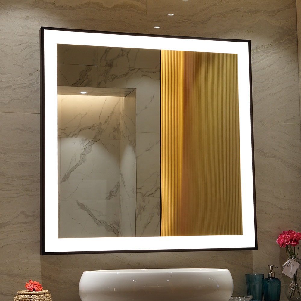Customized Wooden Mirror with Luxury Framed Design and 5mm Copper Free Silver Mirror