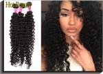 Natural 5A Virgin Brazilian Hair Curly , 22 inch Lady Hair Extensions