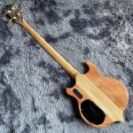 Ebony Fingerboard 4 Strings Bass Factory Burst Maple Top 9V Active Pickup