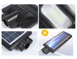 1300Lm 64WH Outdoor Led Solar Street Light , RoHS Solar Battery Street Light