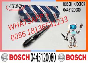 Wholesale New Diesel 0445120080 Injector Diesel common rail Fuel Injector 0445120080 for Dx225 Excavator Diesel Engine from china suppliers
