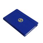 Custom A5 Ruled Fabric Hardcover Journal Printing With Hot Foil Stamping Logo