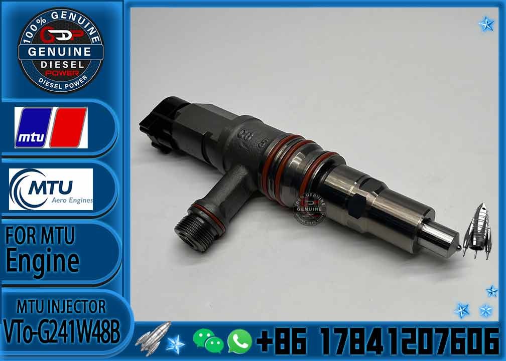 MTU4000.01 Common Rail Diesel Injector RX52407500053 RX52407500043 VTO-G463BD VTO-G241W48B