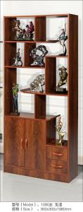Wholesale MDF Painted Curio Display Shelf Original Wood Feels Good from china suppliers