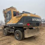 Used Hyundai 210W-9 Wheel Excavator Multifunctional Original Version