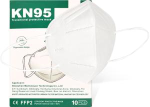 Wholesale CE FDA FFP2 KN95 Mask Disposable Protect 5 Ply Face Cover , KN95 Face Mask from china suppliers