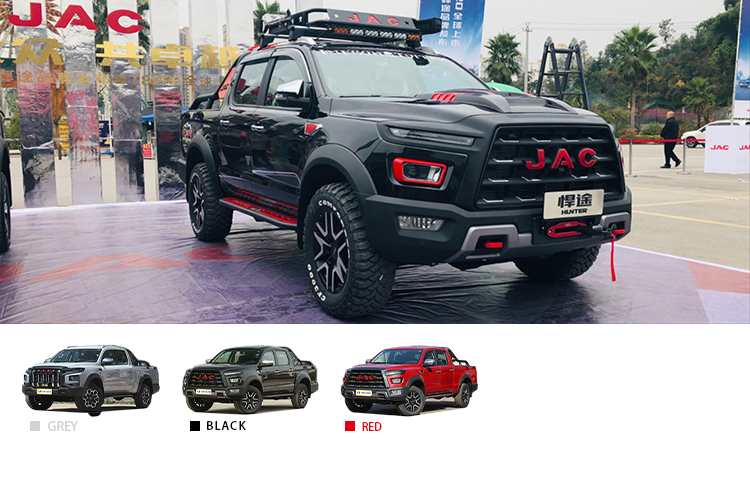 JAC T9 The 2024 Four-Door Five-Seat Gasoline Pickup with 6 Airbags and Guarantee