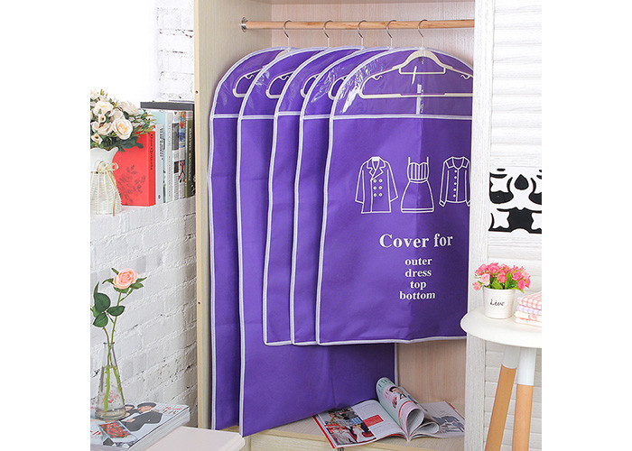 Clear PEVA Hanging Storage Bags Dustproof 60*90cm 60*100cm