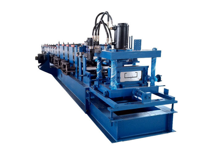 Power 11kw Steel Frame Roll Forming Machine , Modern CZ Purlin Machine CE Certificated
