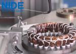 High efficiency automatic 4 working stations electric motor stator coil lacing