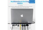 1080P 4K USB C To Hdmi Docking Station 30Hz 60Hz 3 In 1