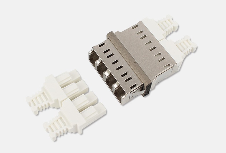 700 LC Shutter Fiber Adapter DX Duplex Metel Fiber Optic Adaptor