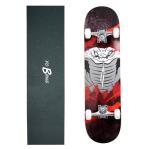 31inch High Concave Skateboard With Little Daisy Design Black Wheel Matte Trucks