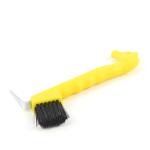 Special Designed Horse Head Hoof Pick With Brush 19cm PP Plastic Optional Color