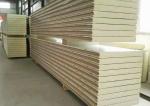100mm Polyurethane Insulation Panels , 3 Layers Cold Room Sandwich Panel