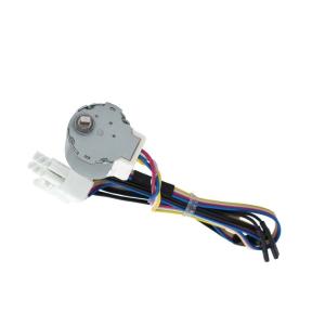 Wholesale Ac Permanent Magnet Stepper Motor Air Conditioner Swing Motor 24MM Gear Reducer from china suppliers