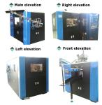 2/4/6 Cavities Automatic Pet Bottle Stretch Blow Moulding Machines