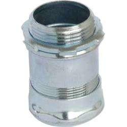 Wholesale Small Steel Conduit Pipe Accessories , Rigid Conduit Compression Connector from china suppliers