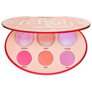 Wholesale Eco Friendly 6 Shades Cosmetic Eyeshadow Palette With Embroidery Cover from china suppliers