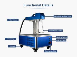Wholesale Light Weight 20W 30W Portable Metal Laser Engraver from china suppliers