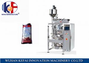 China KEFAI big bag automatic liquid packing machine price chili sauce filling and sealing bag machine on sale