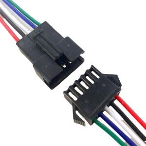 Wholesale Black Color Wire Cable Assemblies 2.5mm Pitch Jst SM Alternatives 250mm Length from china suppliers
