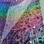 Water Ripple Sheet / Water Wave Pattern Stainless Steel Sheet 0.3 - 3.0mm Silver