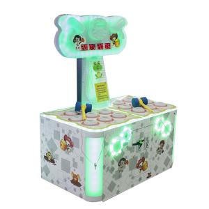 Wholesale Crazy Frog Hitting Hammer Coin Gambling Machine , Children Tabletop Game Machine from china suppliers