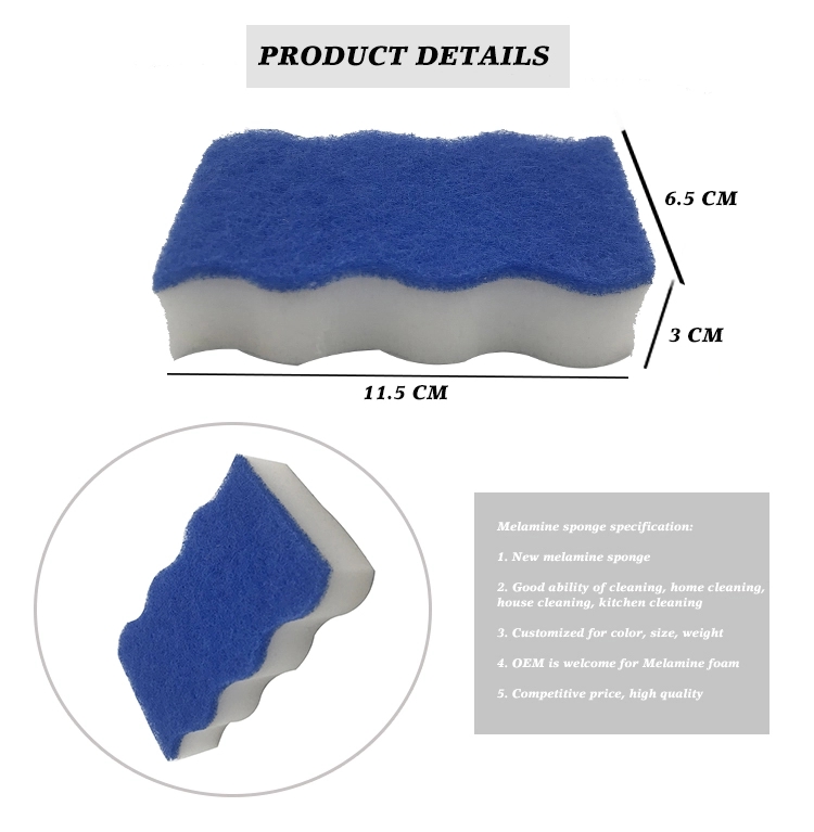 Lightweight Nano Melamine Sponge Mildew Proof Moisture Resistance
