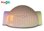 Inflatable Igloo Tent Oxford Cloth White LED Inflatable Dome Tent For Party
