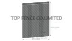3D wire mesh fence panels