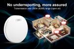 10 Year Battery Photoelectric Interlinked Smoke Alarm Battery Powered Smoke