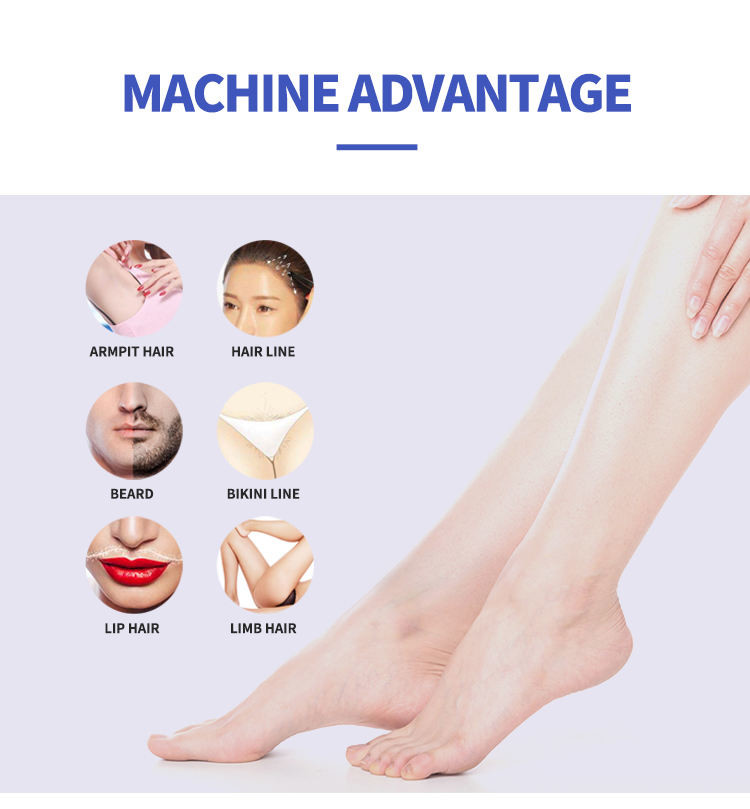 420nm-1200nm IPL SHR OPT Hair Removal Machine With Two Handles