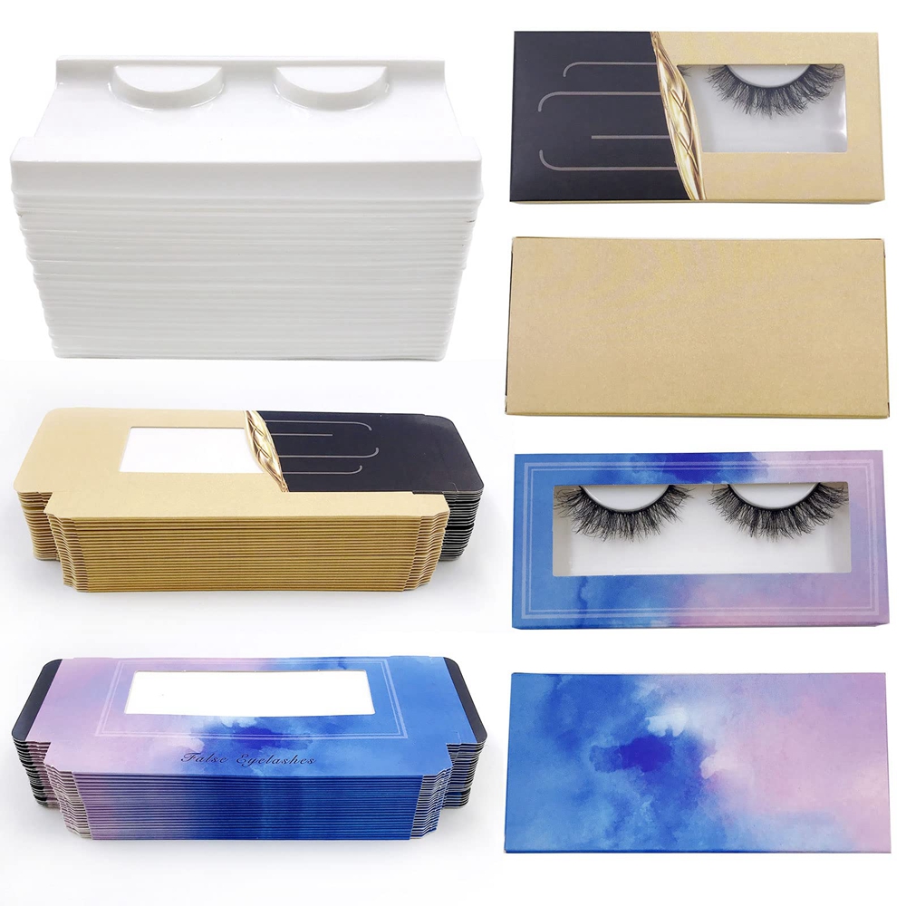 Gravnre Printing OEM/ODM Custom Printing Counter Display Eyelash Packing Card Paper Box