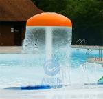 Big Fiberglass Water Park Umbrella 2.0M Diameter Children Mushroom Water