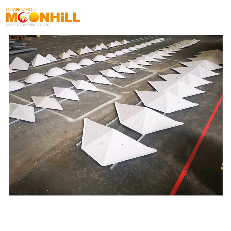 Adult Outdoor Rock Climbing Wall Panels Waterproof For Theme Park