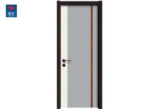Wholesale Eco Friendly Fire Retardant Wooden Material Carved Design Wpc Doors from china suppliers