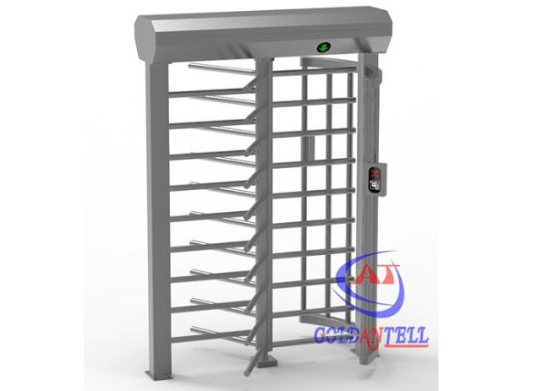 Bus Station Full Height Turnstile 1.5m Wide Fingerprint Reader Electronic Full
