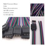 RGB 4 Pin Connector 5050 LED Strip Ribbon Cable