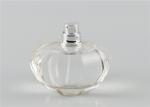 Fashion Crystal Small Glass Perfume Bottles , Clear Empty Perfume Bottles