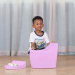 Blue White Pink Modern Potty Training Baby Toilet with EN-71 Certification