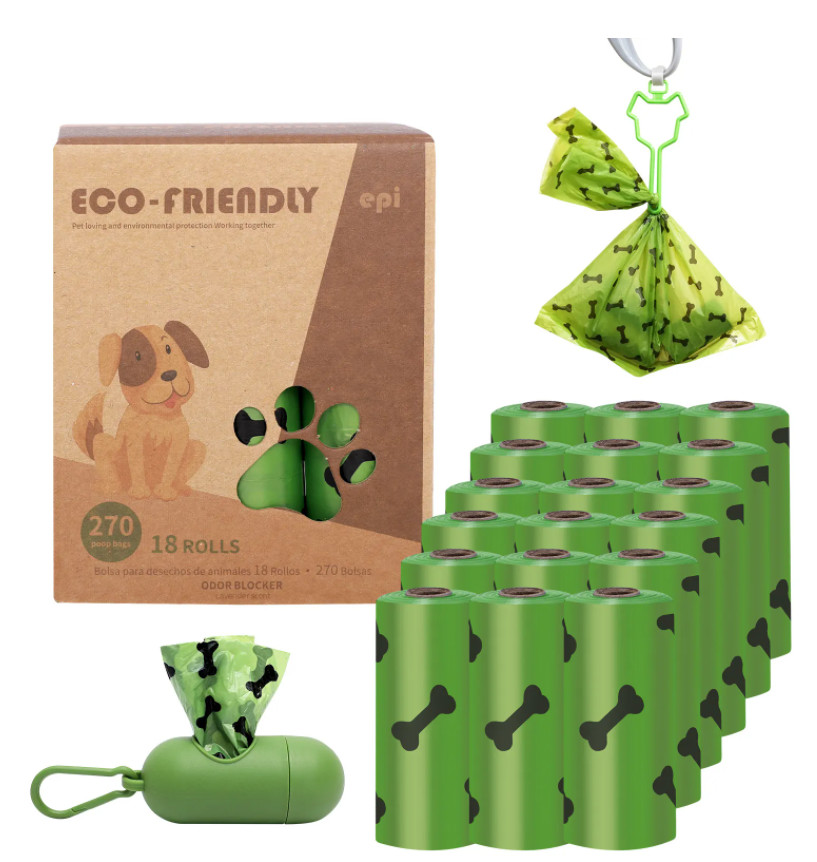 Dog Pet Poop Bag Biodegradable Eco Cute Pet Waste Bags