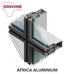 Construction Frame Curtain Wall Window Part 6061 T6 Price Aluminum for Ethiopia