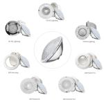 Anti Uv Stainless Steel Pool Lights 130LM 18W 1560ma Synchronous Control