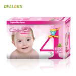 Dry Baby Nappy Newborn PE Backsheet Leak Guard Natural Newborn Diapers