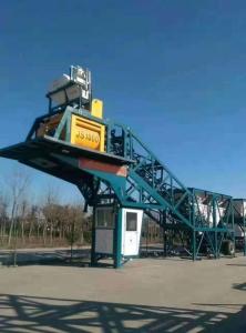 Wholesale Subway Batching Equipment For Concrete , 61KW Temporary Concrete Batch Plant from china suppliers