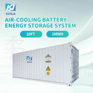 Wholesale KonJa Air-Cooling 20FT 768Vdc 1MWh Deep Cycle Battery Energy Storage System 400Vac Container Battery from china suppliers
