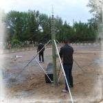 Portable Lightweight Winch Up Telescopic TV Antenna