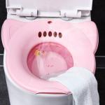 Sitz Bath For Toilet Seat Foldable Design Perfect For Postpartum Care Yoni Steam